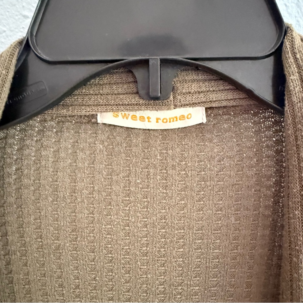 Sweet Romeo Waffle Cardigan - Picture 3 of 5
